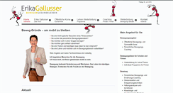 Desktop Screenshot of erikagallusser.ch
